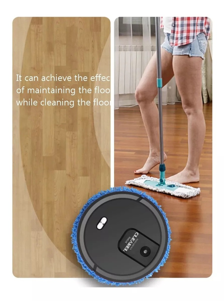 CleanMist Bot: Robot Limpiador Humidificador