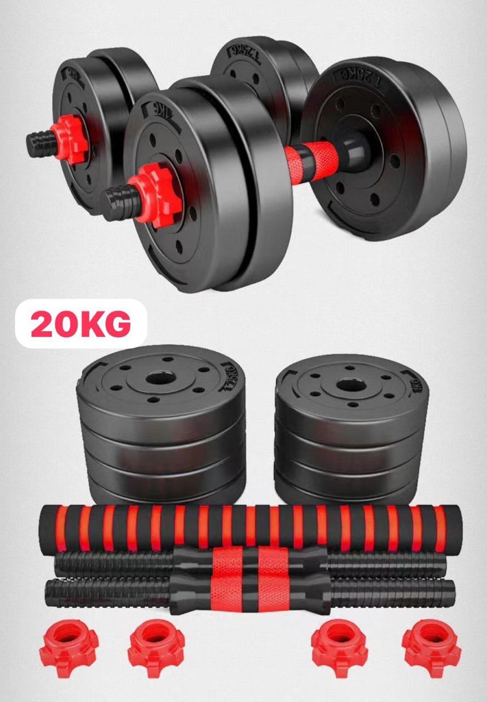 HomeGym Pro 20kg Set de Fuerza Modular