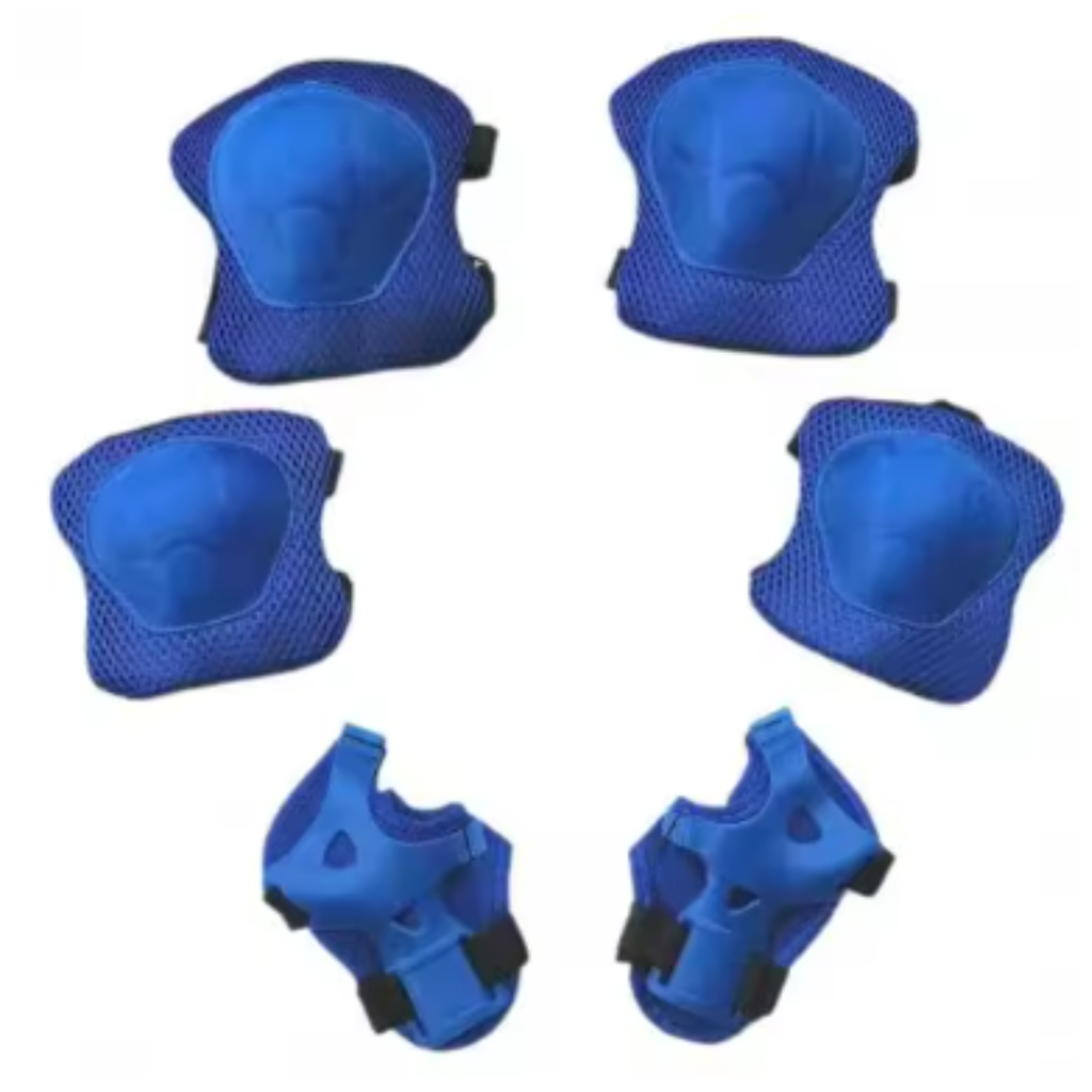 Kit Protección Rodilleras Azul