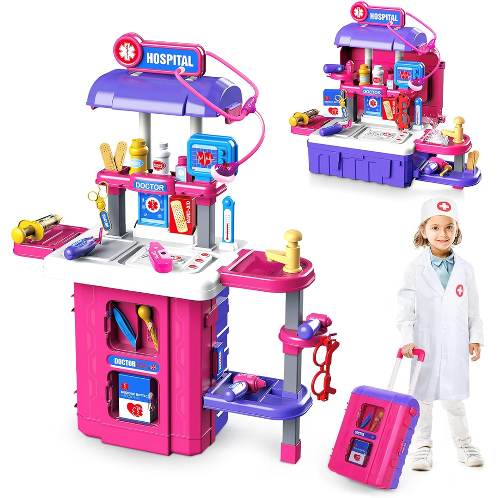 Maleta Juguete 2 en 1: Doctora Niña