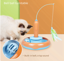 Pluma giratoria para Felinos