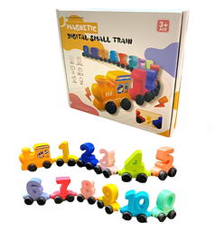 Juego de tren Números magnéticos