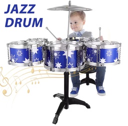 Mini RockStar: Batería Infantil con sonido real